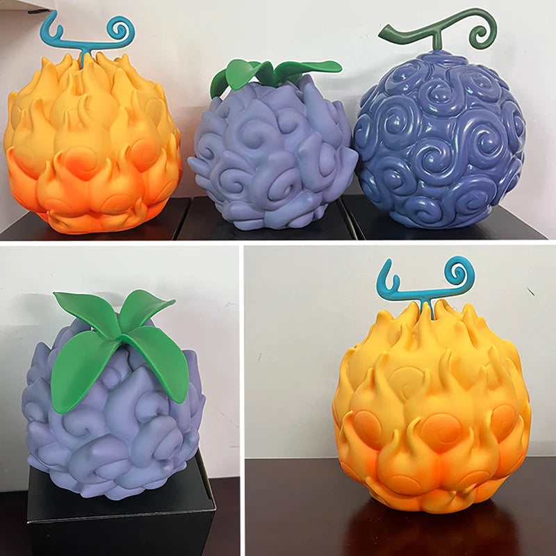One Piece Devil Fruit Cursed Fruit Action Figure Anime Luffy Dark-Dark Fruit Collection Doll Model Toy Big Size Christmas Gifts One Piece Devil Fruit Cursed Fruit Action Figure Anime Luffy Dark-Dark Fruit Collection Doll Model Toy Big Size Christmas Gifts